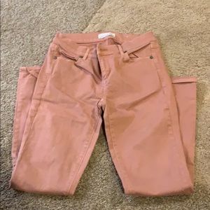 Pink loft jeggings